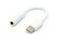 Adaptateur Fil Type C/Jack pour Google Pixel 6 Pro Smartphone Audio USB-C Ecouteurs Chargeur Casque (Blanc)