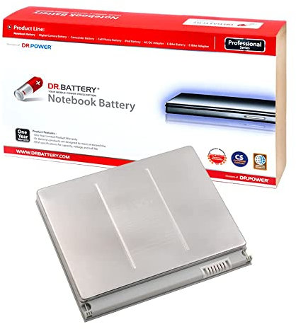DR. BATTERY A1175 Laptop Battery Compatible with Apple MacBook Pro 15 inch Early 2006 Late 2006 Mid 2007 Early 2008 Model A1150 A1211 A1226 A1260 [10.8V/54Wh]