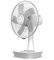 Newlux - Ventilador de sobremesa Desk W500 con 5 Aspas (Ø 40cm), 3 Velocidades, Oscilación 90º y Temporizador 60min. Ventilador de Mesa Grande Abatible 40º con Motor de Cobre | Altura 62cm | Blanco