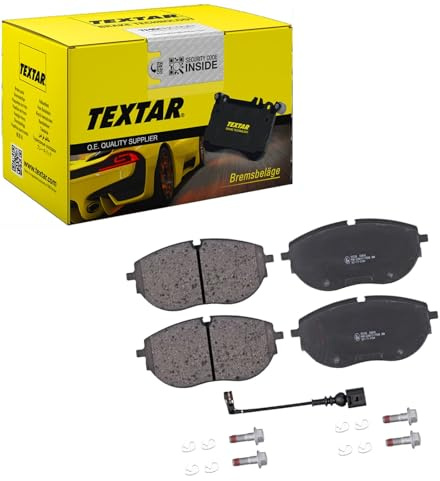 TEXTAR Bremsbelagsatz, Scheibenbremse 2627001 | Kompatibel mit: VW CALIFORNIA T6 Camper, MULTIVAN T6, TRANSPORTER T6 / CARAVELLE T6 Bus, TRANSPORTER T6 Kasten