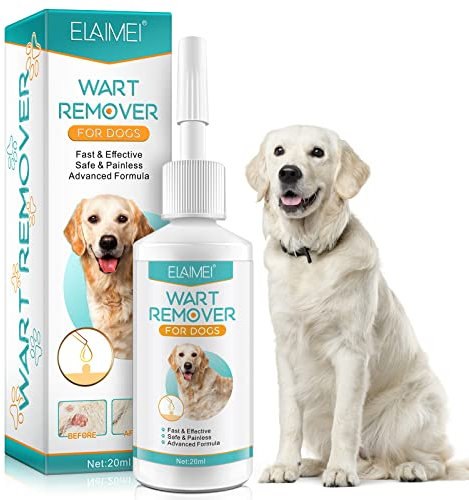 Tiuedu Dog Wart Remover, Warts Removal Treatment, No Harm, and Pain-Free Dog Skin Tag Remover