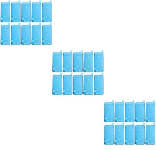 ABOOFAN 30pcs Lcd Display Tape Water Resistant Sealing Strips Strong Adhesive Pads for Carierrs x