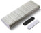100 Pcs Nail File Set (180/240 Grit) Double-Sided Emery Boards Professional Care Mini Nail Files for Manicure Nail Studio Home Nail Care Black White