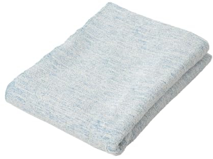 EMOOR Meyer Handtuchdecke für Bett und Sofa 140 x 190 cm Hergestellt in Japan 100% Baumwolle (Blau), Hautfreundlicher Leichter Überwurf Handtuch Atmungsaktiv Extra Großes Strandtuch