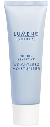 LUMENE Nordic Sensitive Light Moisturising Cream | Parfümfreie Tagesfeuchtigkeitscreme | Mit Ceramiden für empfindliche Haut | Beruhigt, spendet Feuchtigkeit und stärkt die Hautbarriere | Vegan | 50ml