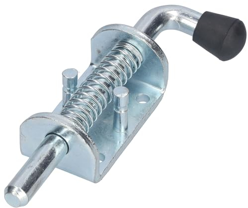 Federriegel 12mm Bolzen Sicherheitsriegel Sicherheitsverschluss zum anschrauben