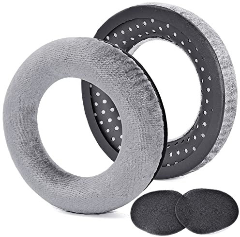 INF Velours-Ohrpolster, kompatibel mit Beyerdynamic DT880/990, DT770 Pro, Ohrpolster aus Velours + Memory-Schaum