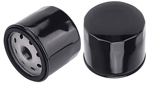 Kurihina Compatible avec le lot de 2 filtres à huile AM125424 pour moteur Kohler MTD Toro Troy Bilt Remplace KH-12-050-01 12 050 01-S KH-12-050-08