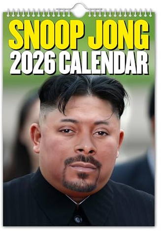 The Calendar King // Snoop Jong – Wandkalender 2025 (vollfarbig, A4-Größe)
