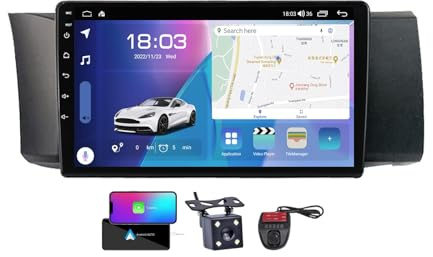 ZZPHKK 9 Zoll Android 13 Double DIN Car DAB+ Radio für Subaru BRZ/Toyota GT86 2012-2016 mit Wireless CarPlay Android Bluetooth/4G WiFi/FM RDS Auto Radio Player/Lenkradsteuerung/DSP Stereo(NF-4)