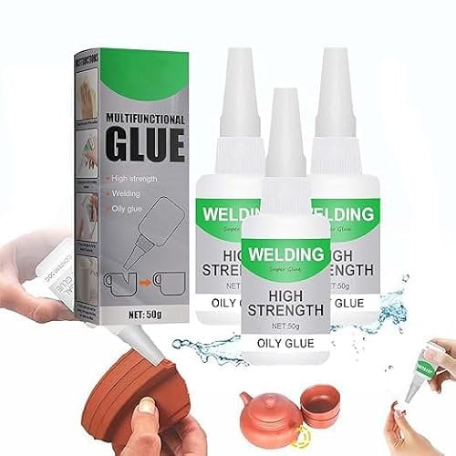 Colle de soudage multifonctionnelle 2024, Colle Universelle Puissante, Colle à L'huile Haute Résistance, Colle à Base D'huile, Super Colle Pour Soudure (3PCS)