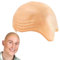 Latex Kahle Kappe,Glatzenkappe,Latex Glatze Perücke,Bald Cap Pitbull,Perücke Glatze,Gargamel Kostüm Cosplay Prop,Gru Kostüm Zubehör,Vector Kostüm,für Halloween Kinder und Erwachsene Costume(Hautton)