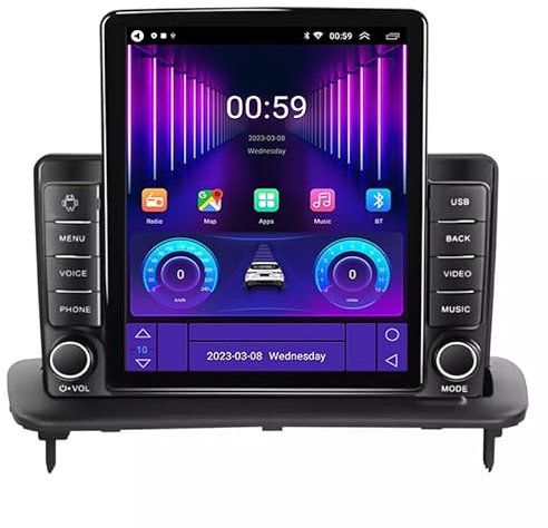 ALOEU 9.7 HD Car Multimedia Autoradio Doppeldin Radio Mit Navigation Für Volvo S40 C30 C70 2004-2012 Einfügen Und Verwenden Navigationsgeräte GPS Car Video Player Steering Wheel Control