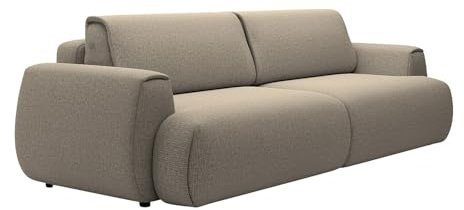 Vente-unique - Schlafsofa 4 Monelia - Polyester - Taupe