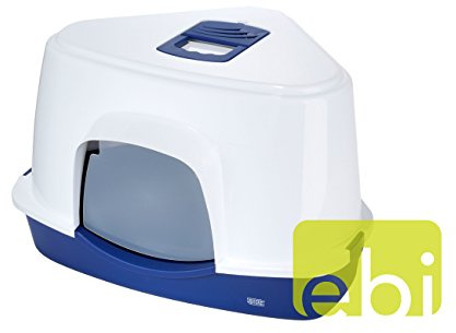 Europet Bernina 441-131138 Canto Katzentoilettenhaus 56 x 70 x 46 cm, blau