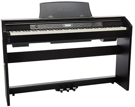 Casio PX780 Privia 88-Key Digital Home Piano, Black