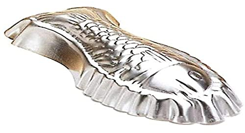 Italo Ottinetti Fischform, 27 cm, metallisch, Einheitsgröße