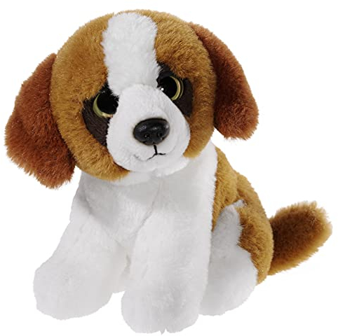 Heunec 275874 Plüschtier, Hund, Bernhardiner, rotbraun/weiß