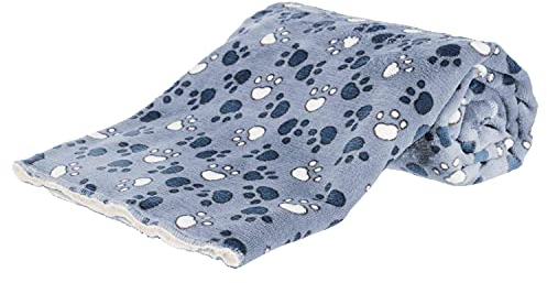 Trixie 37150 Decke Tammy, 100 × 70 cm, blau/beige