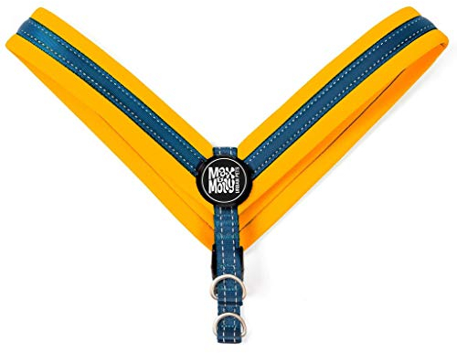 Max & Molly 4894512017276 Matrix Orange Q-Fit Hundegeschirr Neopren Gepolstert Mit reflektierenden Nähten, L, 101 g