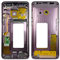 Wigento Mittelrahmen Rahmen Kamera Glas Gehäuse für Samsung Galaxy S9 G960 G960F Lila