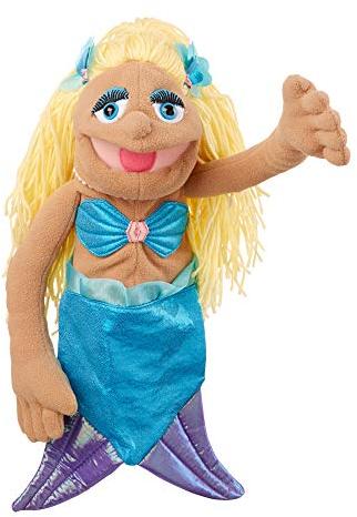 Melissa & Doug Meerjungfrau-Handpuppe | Puppen & Theater | Alter + 2 Jahre | Geschenk für Jungen oder Mädchen