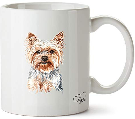 Hippowarehouse Yorkshire Terrier - Dog Printed Mug Cup Ceramic 10oz