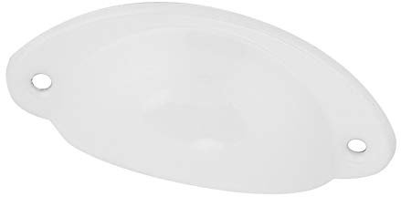 Raccord de bouton d'ameublement poignee coquille tiroir poignée de traction en coquille 10 pièces pour armoire pour tiroir(blanche) poignees meuble demi lune blanche Pomos