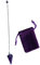 amethyst pendel, naturstein pendel, pendel esoterik, pendel kristall, Chakra-Reiki-Wahrsagung Wicca-Meditationspendel (Amethyst) (Amethyst)