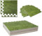 WERKA PRO Dalle pour Piscine imprimé Gazon 50x50cm 1cm épaisseur 8 pièces