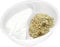 Cereal Divided Bowl, Anti Soggy Cereal Bowl, Stackable Separated Reusable Snack Bowl Chip Dip Bowl for Ice Cream Yogurt Berries French Fries (White)