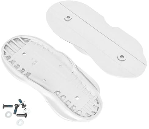 USD Inline Skate Ersatzteil Carbon Soulplates, weiß, Paar