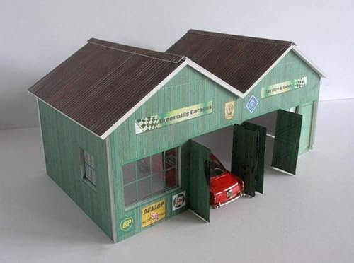 Greenhills Garages Greenhills Slot Car Building Vintage Kit 1:32 Scale MACC948