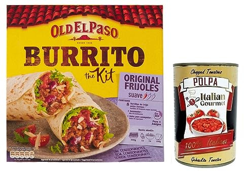 Italian Gourmet Burrito Kit Original Frijoles, kit per burrito, 1 x 510g