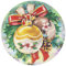Ideen mit Herz Diamond Painting Peinture pour fenêtre | Impression double face | Diamètre 18,3 cm | Avec pierres de peinture diamant, outils et accessoires (boules de Noël)