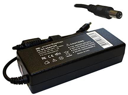 Power4Laptops Adaptateur Chargeur Alimentation pour Ordinateur Portable Compatible avec Toshiba Satellite T1960CT