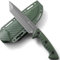 DRACHENADER Coltello da sopravvivenza Tanto Coltello da cintura per esterni a lama fissa Coltello fulltang con manico e fodero in ABS