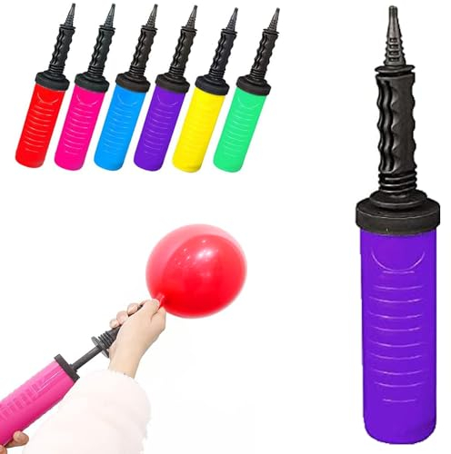 Pompa a palloncino gonfiatore manuale manuale, pompa manuale del ventilatore della pompa a palloncino adatta per la decorazione del partito Palloncini Balloon Arch Kit Palloncino Ghirlanda