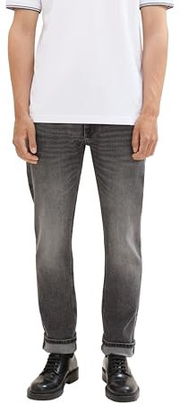 Tom Tailor Denim Herren Piers Slim Jeans, 10219 - Used Mid Stone Grey Denim, 29/34