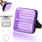 Benss Rechargeable LED UV Black Lights, 395nm 9600 mAh Battery Powered Blacklight, IP65 Waterproof, Portable for Glow Party, Stage Lighting, Halloween, Body Paint, Fluorescent Poster, Neon Glow