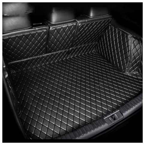 Protector Maletero Funda De Maletero Alfombrillas para Maletero Coche 5 Plazas para Seat Cupra Ateca KH7 2016~2023 Bandeja Carga Impermeable Alfombra para Maletero Accesorios para Coche(Black 3D)