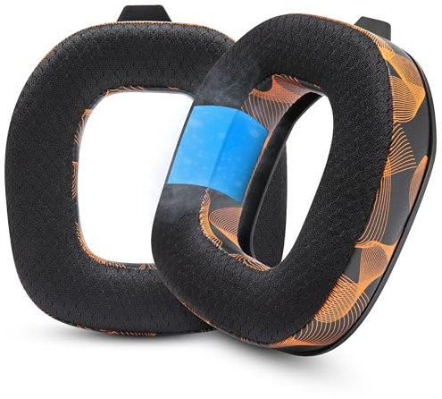 WC Freeze A50 – Ersatz-Ohrpolster mit Kühlgel nur für Astro A50 Gen 4, Gen 5 und A50X, hergestellt von Wicked Cushions, verbesserte Haltbarkeit, Dicke und Schallisolierung | Kinetic Wave