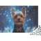 Yorkshire Terrier Jigsaw Puzzles Puzzle for Adults Kids. 1000 Pieces Lovely Yorkshire Terrier Impossible Challenge Toy Educational Game Home Decoration for Educational Games Gifts 1000pcs (75x50cm)