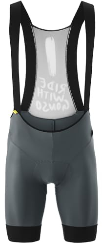 Gonso SQlab GO Bib M, Kurze Herren Träger-Radhose, Tights mit SQlab | Radtights mit SQlab Sitzpolster, Innovative Schnittführung ohne Seitennaht, Enganliegend, Perfekt für den Sommer