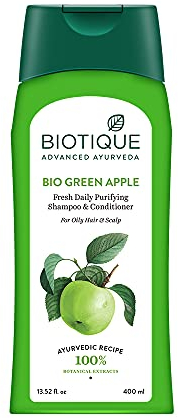 Biotique Green Apple Shampoo, 400ml by Biotique