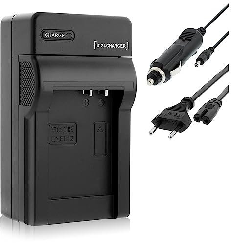 Chargeur (Auto/Secteur) pour Nikon EN-EL12 / Coolpix - v. liste