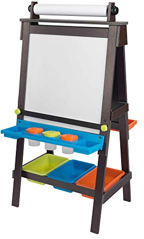 KidKraft 62043.0 Storage Easel - Espresso Novelty