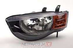 Johns, Scheinwerfer Halogen Front passend für Mitsubishi Colt Z3 11/2008-06/12 H4 Links | Kompatibel mit: MITSUBISHI COLT VI