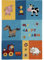 Lifestyle Kids Happy Farm blau Kinderteppich, Größe:100*160