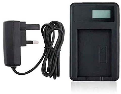 Mains Battery Charger for Nikon D50, D70, D70s, D80, D90, D100, D200, D300, D300S, D700 D-SLR Cameras - Replacement for Nikon Quick Charger MH-18, MH-18a for EN-EL3, EN-EL3a and EN-EL3e Battery